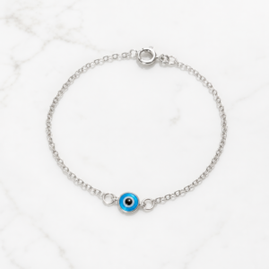 Pulseira Delicada Olho Grego (Proteção e Estilo)